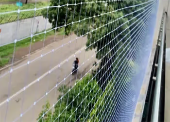 Transparent Balcony Net